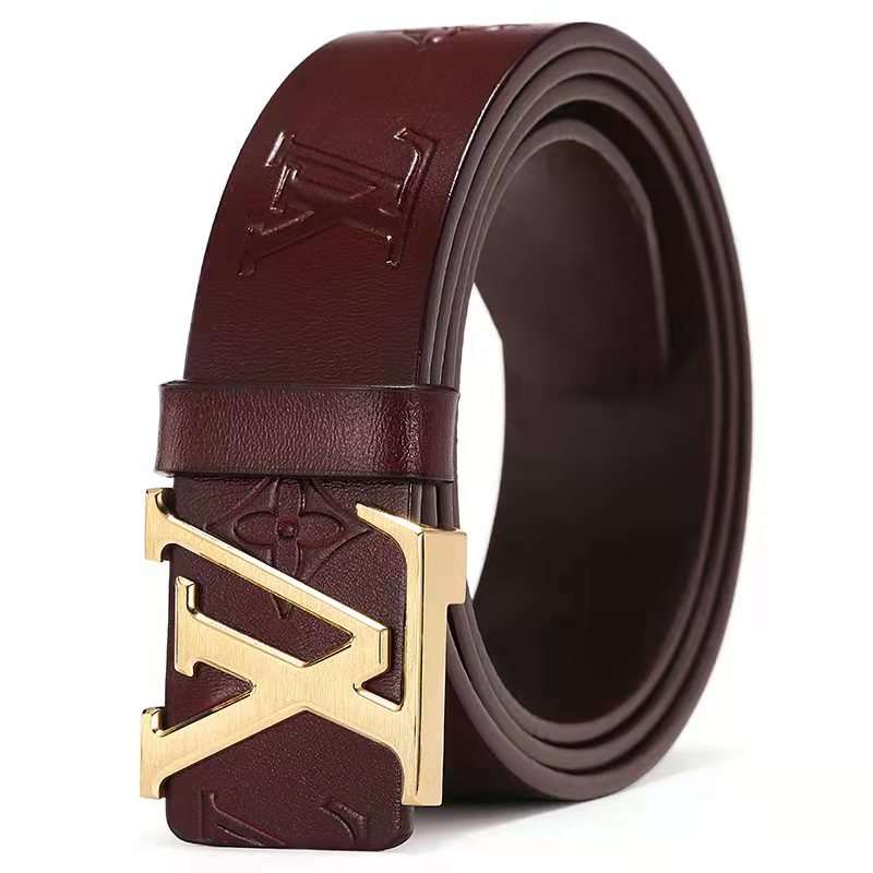 Buy Italian LV Men Belts - Elevate Your Style with Lablack's Genuine Leather Belt