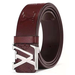 Buy Italian LV Men Belts - Elevate Your Style with Lablack's Genuine Leather Belt