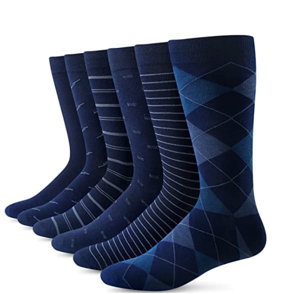 Buy Men's Cotton Dress Socks - Elevate Your Style with Comfort | LABLACK